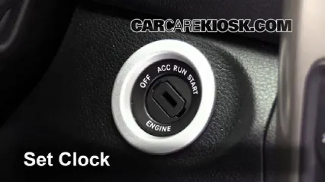 2016 Ram 3500 Laramie 6.4L V8 Crew Cab Pickup (4 Door) Horloge Régler l'horloge
